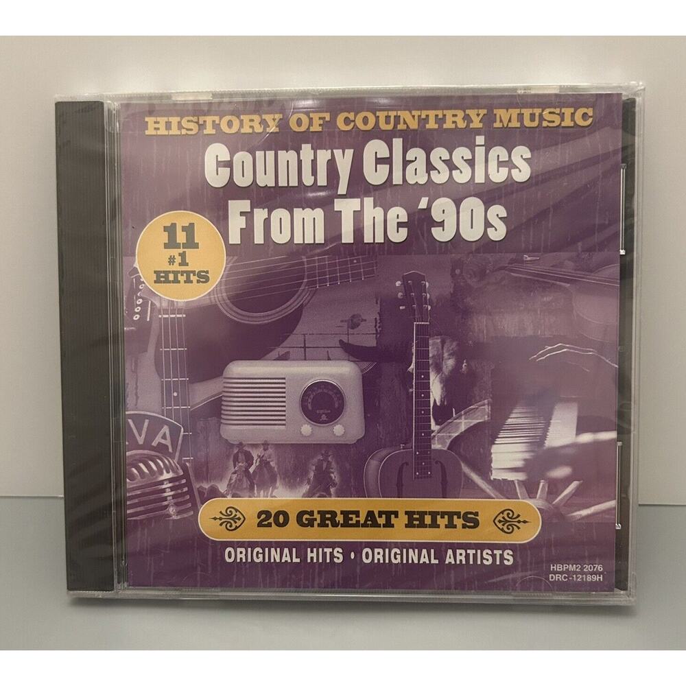 Country Classics from the 90s Various Artists History Of Country Music